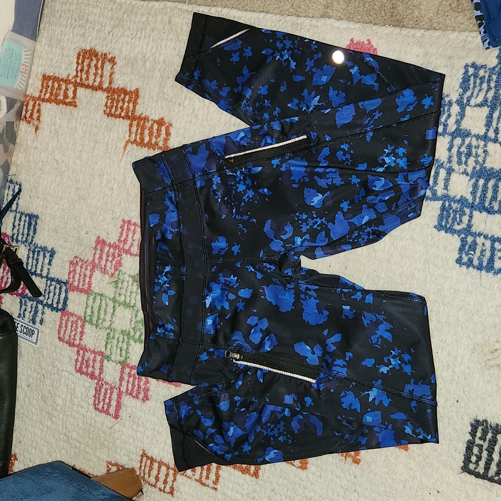 Lululemon Inspire Tight II Size 4 Dandy Digie Porcelaine Black mesh  DAN… - Picture 3 of 10